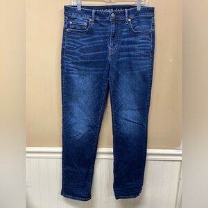 American Eagle Next level Airflex Original Straight Mens Jeans Size 33x30